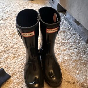 Hunter rain boots size 6 women’s
